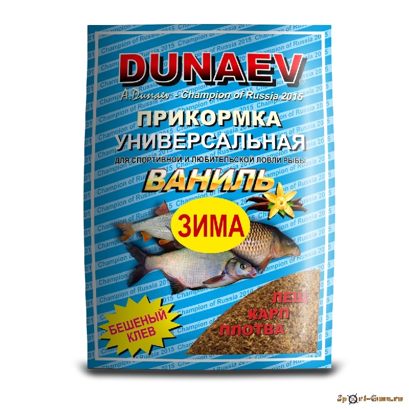 Прикормка "DUNAEV iCE-КЛАССИКА" 0.9кг Ваниль