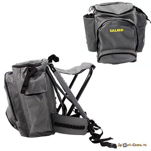 Стул-рюкзак Salmo BACK PACK с карманом на молнии