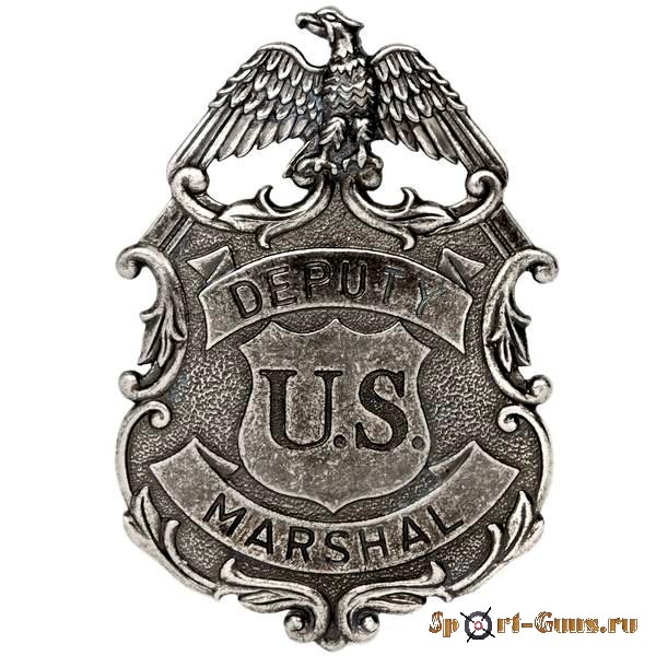 Значок Deputy U.S. Marshal (серебро)