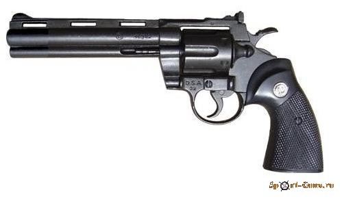 Револьвер Python Magnum, калибр 367, США 1955 г.