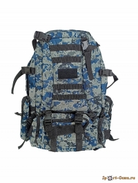 Рюкзак Тактический 30L Hiking Tactical 600D с отделяемыми карманами 30x50x20 YA BK-5031 ocean digial