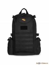 Рюкзак тактический ShotTime Tactical 30л, полиэстер 600D, MOLLE, 50х31х18 см, черный, 1000г