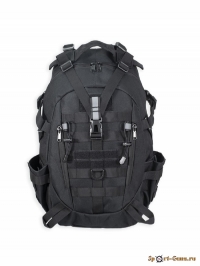 Рюкзак тактический ShotTime Basic 25л, полиэстер 900D, MOLLE, 51х31х15 см, черный, 900г
