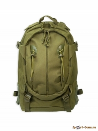 Рюкзак тактический ShotTime Basic 25л, полиэстер 900D, 45х31х15 см, олива, 800г