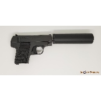 Пистолет Colt 25 mini с глушителем (Galaxy 9А)