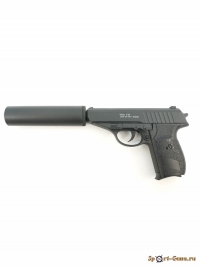 Страйкбольный пистолет Galaxy G.3A (PPS) с глушителем
