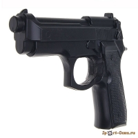Пистолет тренировочный ПТ-1М черный (Beretta 92 FS)