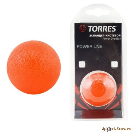 Эспандер кистевой "TORRES мяч" арт.PL0001, диаметр 5 см 