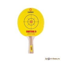 Ракетка н/т TORRES Control 9, арт.TT0002, для нач., накл. 1,8 мм конич.