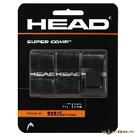 Овергрип Head Super Comp (ЧЕРНЫЙ), арт.285088-BK, 0.5 мм, 3 шт