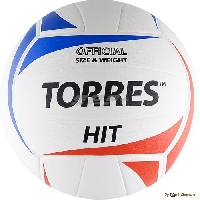 Мяч волейбольный  TORRES Hit арт.V30055, р.5