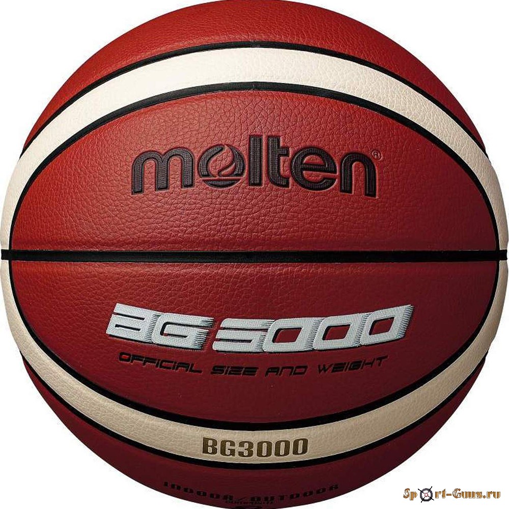 Мяч баскетбольный №7 MOLTEN B7G3000, синт. кожа (ПВХ)