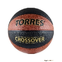 Мяч баскетбольный  №7 TORRES Crossover, арт.B30097, ПУ, нейлон. кор