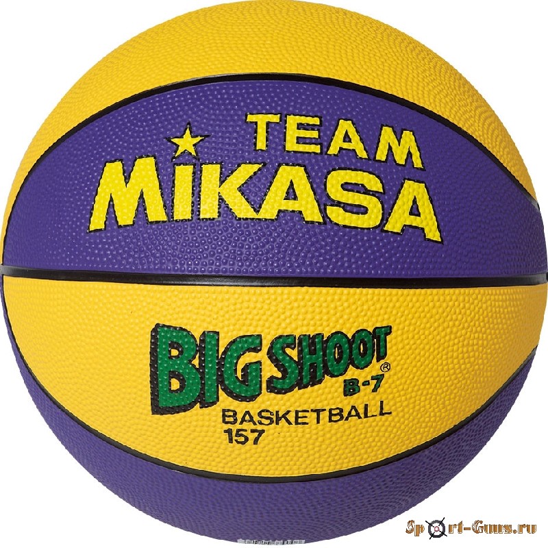 Мяч баскетбольный №7 MIKASA 157-PY, резина