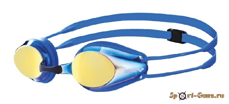 Очки для плавания ARENA Tracks Jr Mirror 1E560 073 blue yellow copper-blue-blue