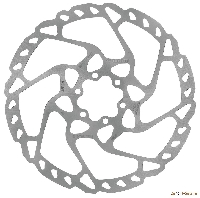 Тормозной диск Shimano, RT66, 180мм, 6-болт