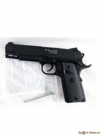 Пневматический пистолет Stalker S1911RD (Colt) - фото №6