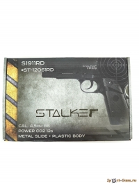 Пневматический пистолет Stalker S1911RD (Colt) - фото №7