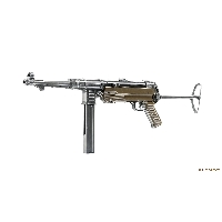 Пневматический пистолет-пулемет Umarex Legends MP-40 German Legacy Edit - фото №2